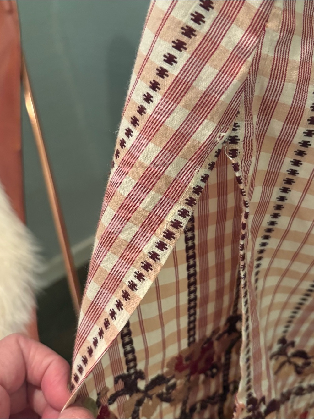 Ulla Johnson Filia Dress Madras - Picture 6 of 6